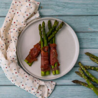 Serrano Ham Wrapped Asparagus Delight