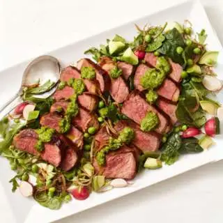 Za'atar Crusted Pork Chops