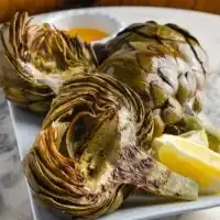 Grilled Lemon & Herb Artichokes