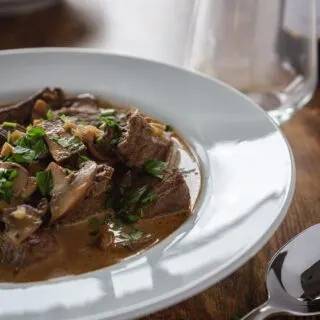 Beef Stroganoff