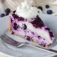 Blueberries & Cream Cheesecake