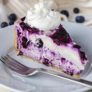 Blueberries & Cream Cheesecake