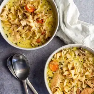Creamy Chicken Noodle Soup