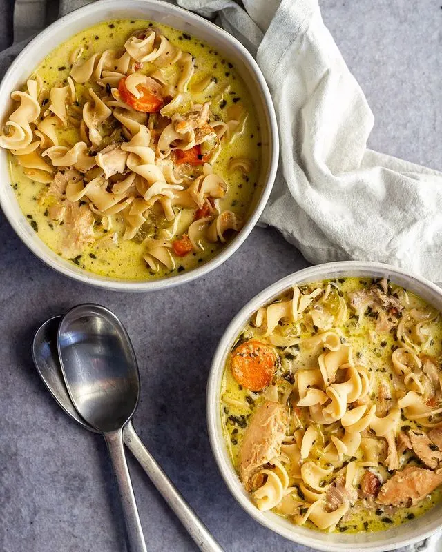 Creamy Chicken Noodle Soup