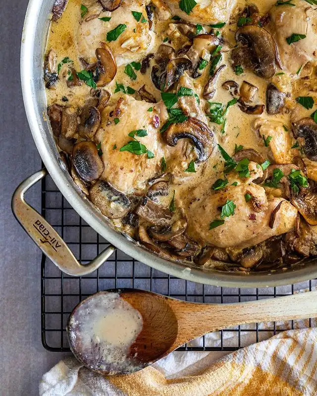 Creamy Mushroom Chicken