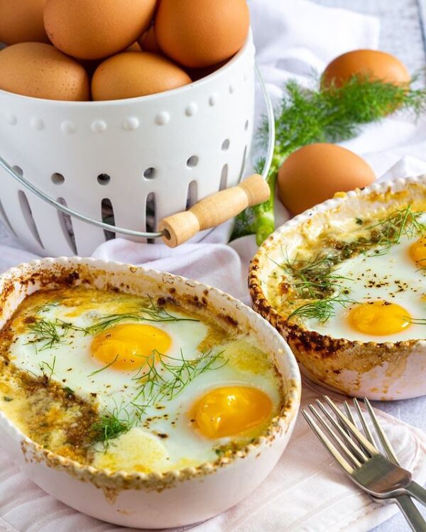 Fennel &amp; Egg al Forno Recipe