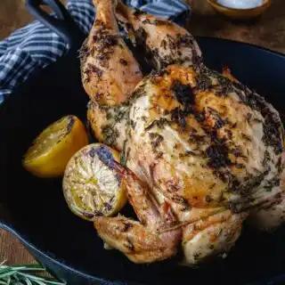 Lemon & Herbed Butter Roast Chicken