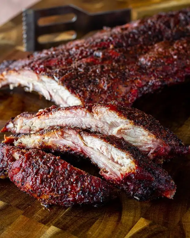 Sticky Blueberry BBQ Ribs