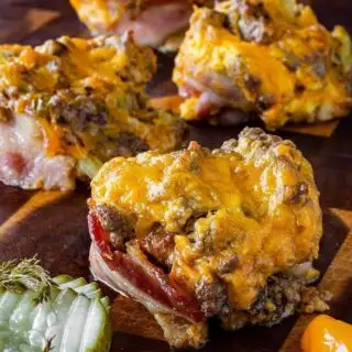 Bacon Cheeseburger Cups