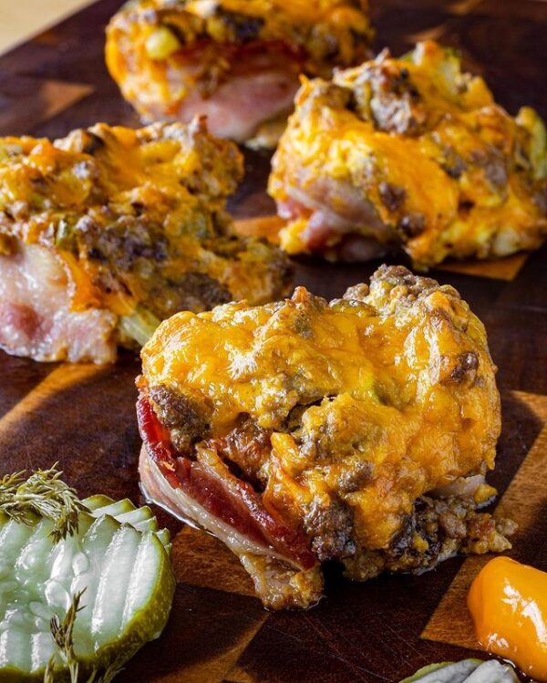 Bacon Cheeseburger Cups Recipe