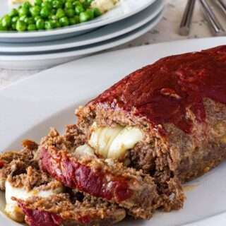 Cheese Stuffed Meat Loaf
