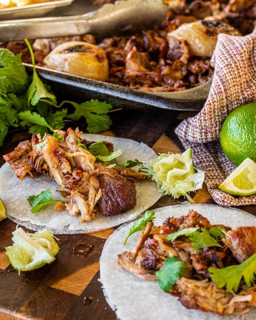 Chef Michael’s Carnitas with Ancho Chile Recipe