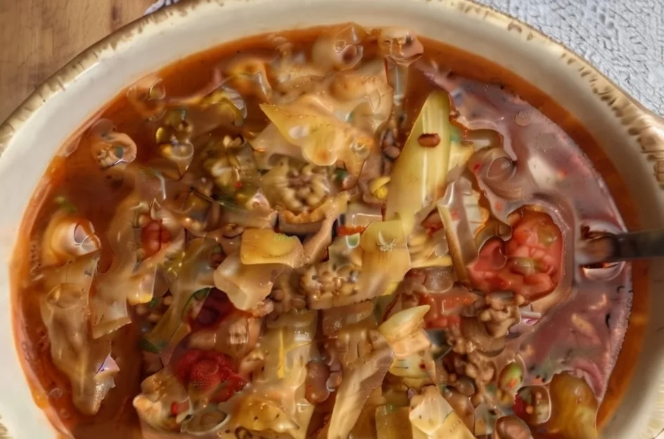 Unstuffed Cabbage Soup
