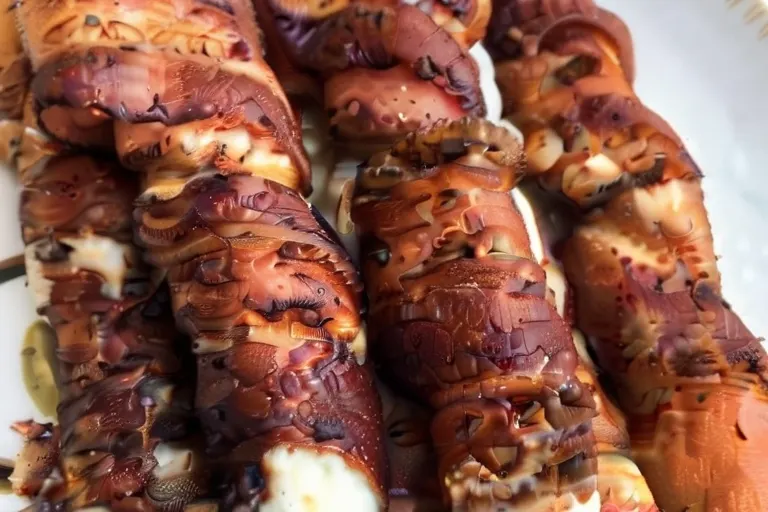 Bacon-Wrapped Mozzarella Sticks