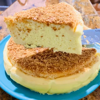 Keto Japanese Cotton Cheesecake
