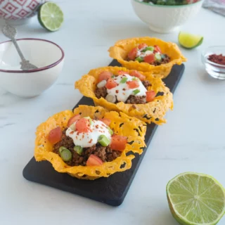 Keto Taco Crisps