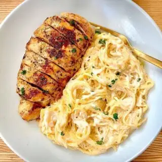 Spaghetti Squash Alfredo