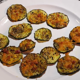 Air Fryer Zucchini Rounds
