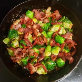 Brussel Sprouts and Bacon
