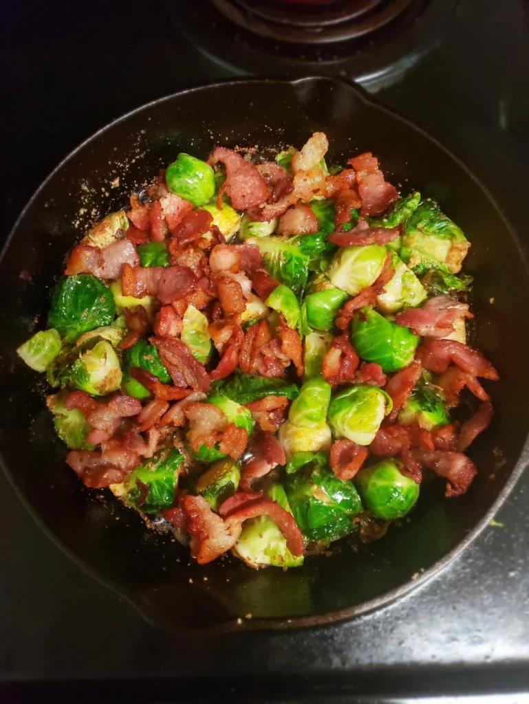 Brussel Sprouts and Bacon