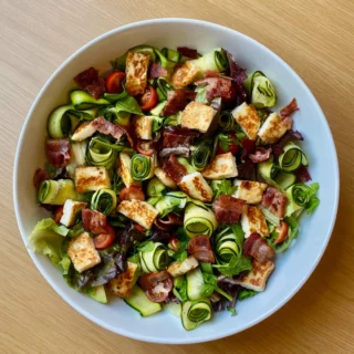 Avocado Salad With Bacon