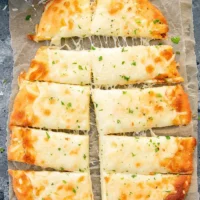 Keto Cheesy Garlic Bread