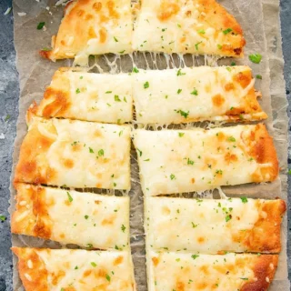 Keto Cheesy Garlic Bread