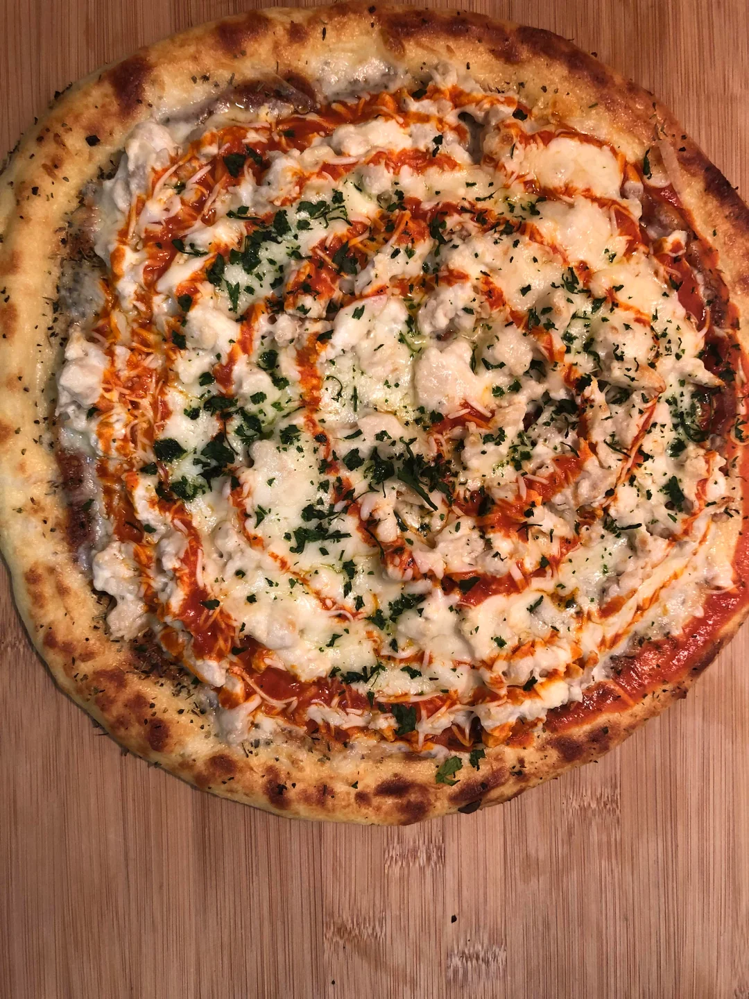 Keto Buffalo Chicken Pizza Recipe