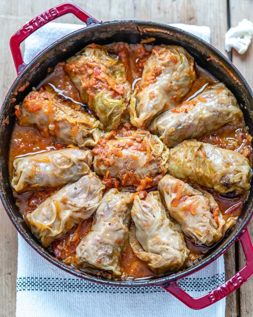 Keto Stuffed Cabbage Rolls