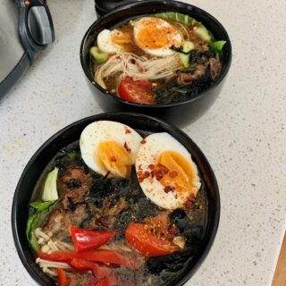 High Protein Breakfast Ramen