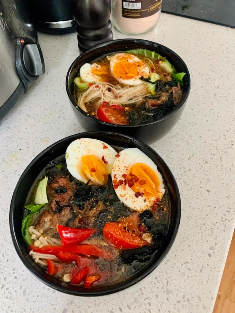 High Protein Breakfast Ramen