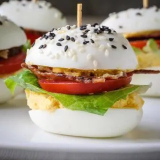 Sauerkraut Deviled Egg