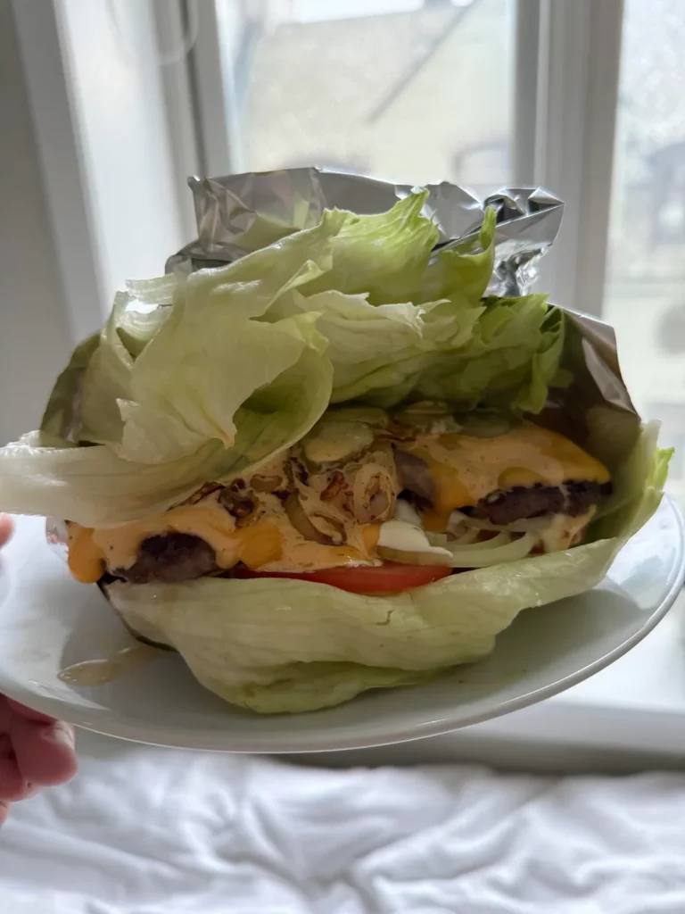 Wrapped Burger