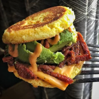 Breakfast Keto Sandwich