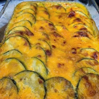 Scalloped Zucchini