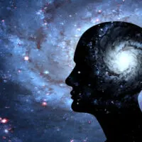 Human,Head,With,Brain,And,Space-3d,Illustration,,,Space,Of