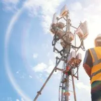 Helmeted,Asian,Male,Engineer,Works,In,The,Field,With,A