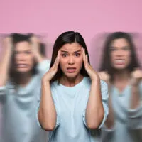 Woman,Suffering,From,Female,Hormonal,Emotional,Pain,,Mental,Anguish,And