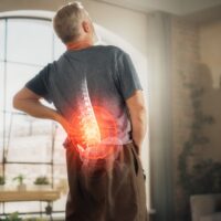 Vfx,Back,Pain,Augmented,Reality,Animation.,Close,Up,Of,A